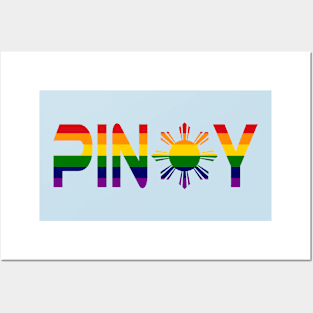 Pin*y Third Culture Series (Rainbow) Posters and Art